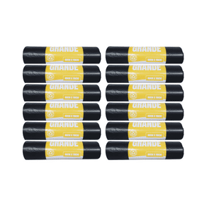 Genérico - Pack 12 Rollos Bolsas De Basura Grande 80X110Cm