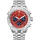 thumbnail image 1 of Reloj Oceanaut OC0132 con Esfera Roja, Acero Inoxidable y Movimiento de Cuarzo, 1 of 1