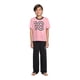 thumbnail image 1 of Conjunto infantil de 2 piezas Messi: top de manga larga y pantalón rosa, 1 of 2