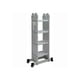 thumbnail image 1 of Escalera Aluminio Multiuso 4,6 Mts. 16 peldaños QRubber, 1 of 6