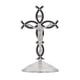 thumbnail image 1 of Figura De Cruz De Pie, Escultura Religiosa Para Entrada Interior De Acción De Gracias, Color Plateado Y Negro, 1 of 5