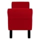 thumbnail image 3 of Banqueta Baul Lua 2c Felpa 20 Rojo, 3 of 6