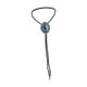 thumbnail image 5 of de bolo retro, colgante ovalado, bisutería, de vaquero occidental, cordón de cuero PU para aniversario, novia, hombre, cumpleaños, , Plata, 5 of 5