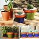 thumbnail image 2 of Set de 3 Maceta Kony 15cm Terra Cobalto y sus platos, 2 of 3