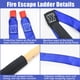 thumbnail image 5 of Escalera de Emergencia para Incendios XXFBJNMD Cuerda Portátil de 3 m, 5 of 7