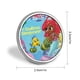 thumbnail image 2 of Ariel Junior-Theme Round Button Badge: Premium Metal Construction, Ideal for High-End Events 2.8 cm, 2 of 6