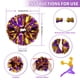 thumbnail image 3 of Par de pompones Creatiee con forma de porrista, 2 pares, para escuela, deporte y baile, 3 of 8