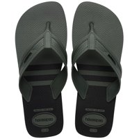 Sandalia Hombre City Basic Verde Oliva Negro Havaianas
