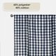 thumbnail image 3 of Cortina de ventana ACHIM Buffalo Check Tieup, 107 x 160 cm, azul marino y marfil, 3 of 6