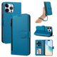 thumbnail image 1 of Funda con Billetera para [iPhone 16 Pro Max] con Bolsillo Zipper y Tarjetero Azul lago, 1 of 6