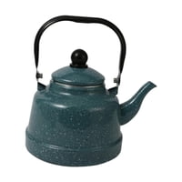 Magideal - Tetera Esmaltada Retro De 1700Ml, Tetera, Tetera De Agua Caliente De Ebullición Rápida, Tetera Moderna Para Acampar, Vajilla, Tetera, Tetera Para Café Verde