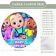thumbnail image 2 of Mantel Ajustado Redondo Desmarcar Chuchu TV 150 cm, 2 of 6