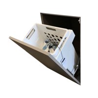 Hbt - Tolva Para Ropa Sucia Abatible 450 Mm Blanco