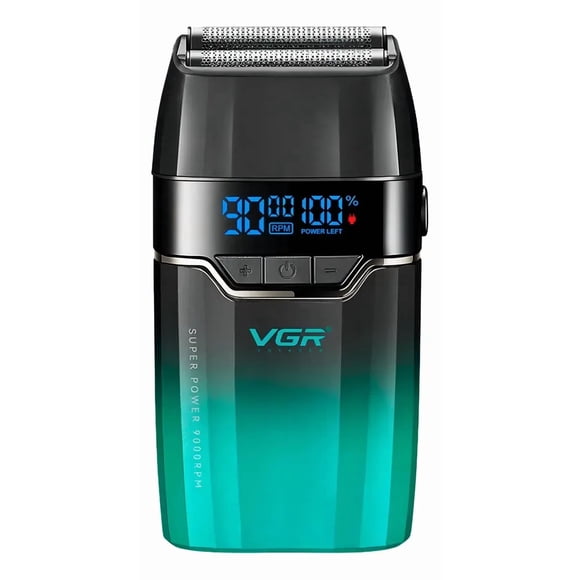 Afeitadora Vgr Barba Carga Rápida Shaver 9000 Rpm - V-308