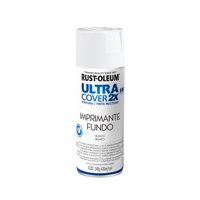 Rust-Oleum - Imprimante En Spray Ultra Cover 2X Blanco Mate 340 G