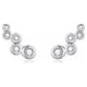 thumbnail image 1 of Aros Plata Mujer Circones Burbujas, 1 of 3