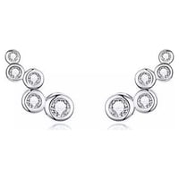 La Garza - Aros Plata Mujer Circones Burbujas