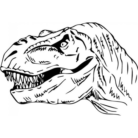 Decomural T-rex Head Jurassic Dinosaur WS-33626