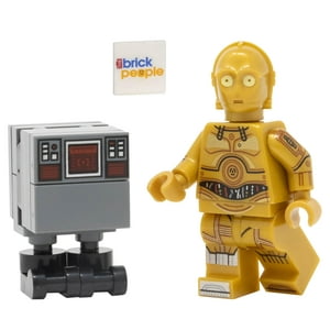 Minifigura Lego Star Wars C-3Po Con Droide Gonk (Gnk)