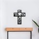 thumbnail image 3 of Cuadro Decorativo Cruz Pesebre Mdf Negro, 3 of 3