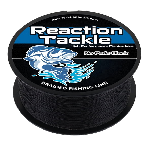 Línea de Pesca Reaction Tackle 30 lb 274 m Negro sin decolorar