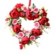 thumbnail image 4 of Corona De Corazón De San Valentín Con Flores Artificiales Para Bodas, Dormitorios Y Casas De Campo., 4 of 5