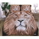 thumbnail image 2 of Amazing Animal Print Quilt Duvet Cover Set Kids Pillowcase Soft 3-Piece Bedding Set, 2 of 5