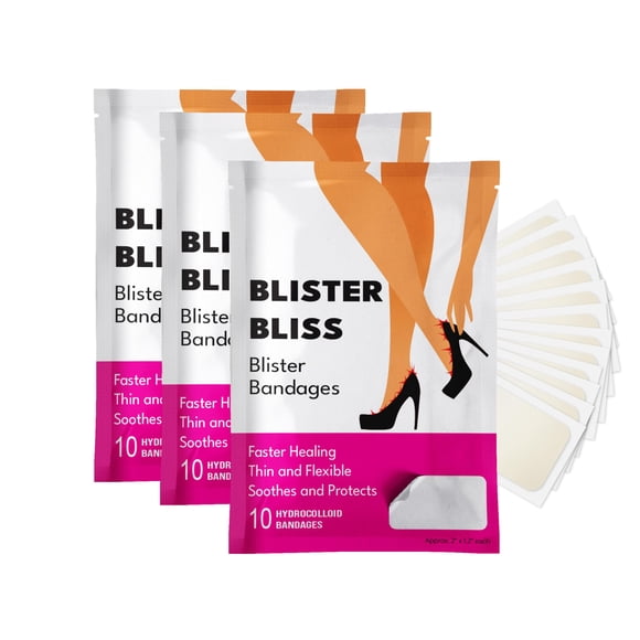 Apósitos para ampollas quitch Blister Bliss, 3 unidades, hidrocoloides