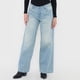 thumbnail image 2 of Jeans Mujer Extra Wide Leg Fit Low Rise Azul Claro Corona, 2 of 5