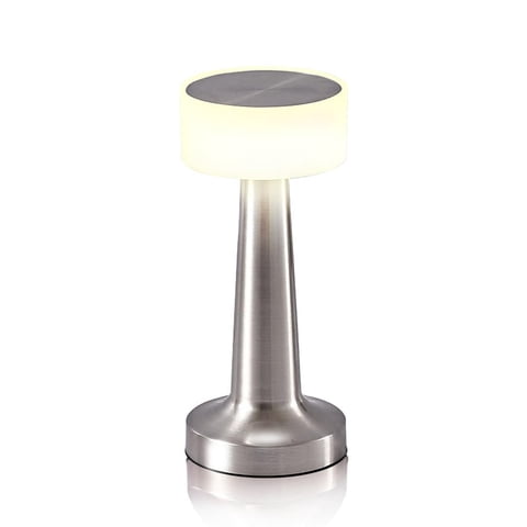 Genérico - Lampara Led Portatil Metal Brillo Decoracion Retro Lau