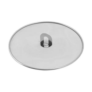 Genérico - Protector Contra Salpicaduras De Grasa De Acero Inoxidable Tapa Para Sartén Con Protección Contra Aceite Resistente A La Corrosión 33 Cm