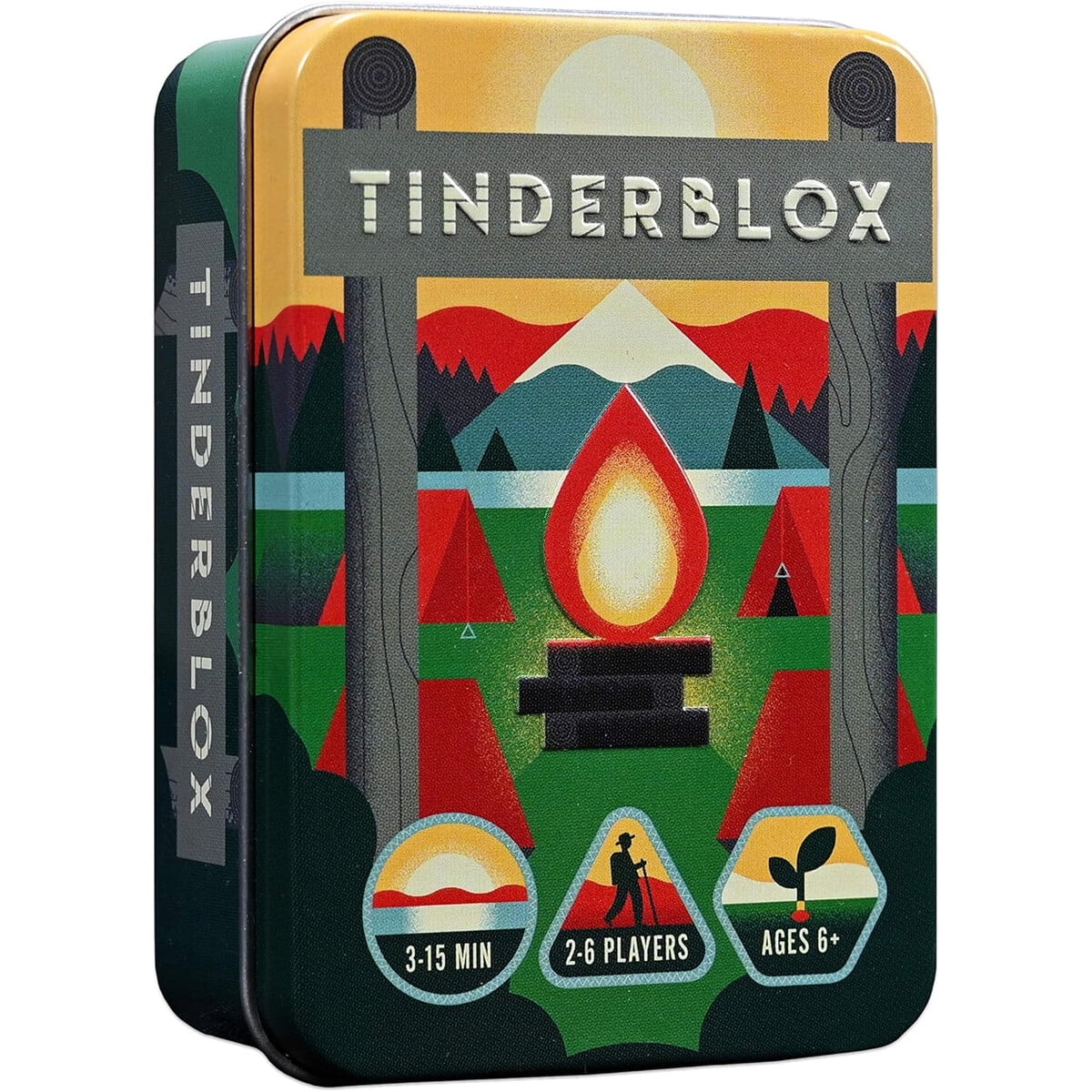 Alley Cat Games - Juego De Mesa Tinderblox Alley Cat Portátil 2-6 Jugadores