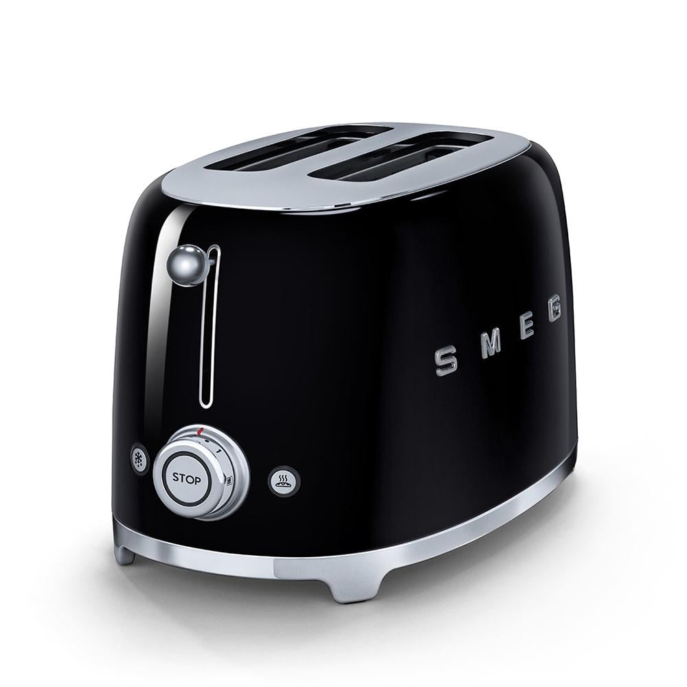 Tostador Smeg 2 Rebanadas Interfaz Multifunción Negro