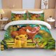thumbnail image 1 of v1417 Bed Sheets The Lion King Printed /Piece Set Universal,Suitable for Children and Adults Bedding Complete Set % Polyester 3-Piece Bedding Set (1 Duvet Cover + 2 Pillow Shams) Bed Sheets ju1417, 1 of 5