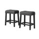 thumbnail image 1 of Taburetes de Barra Best Master Furniture Cooper 24" Juego de 2 Negro, 1 of 5
