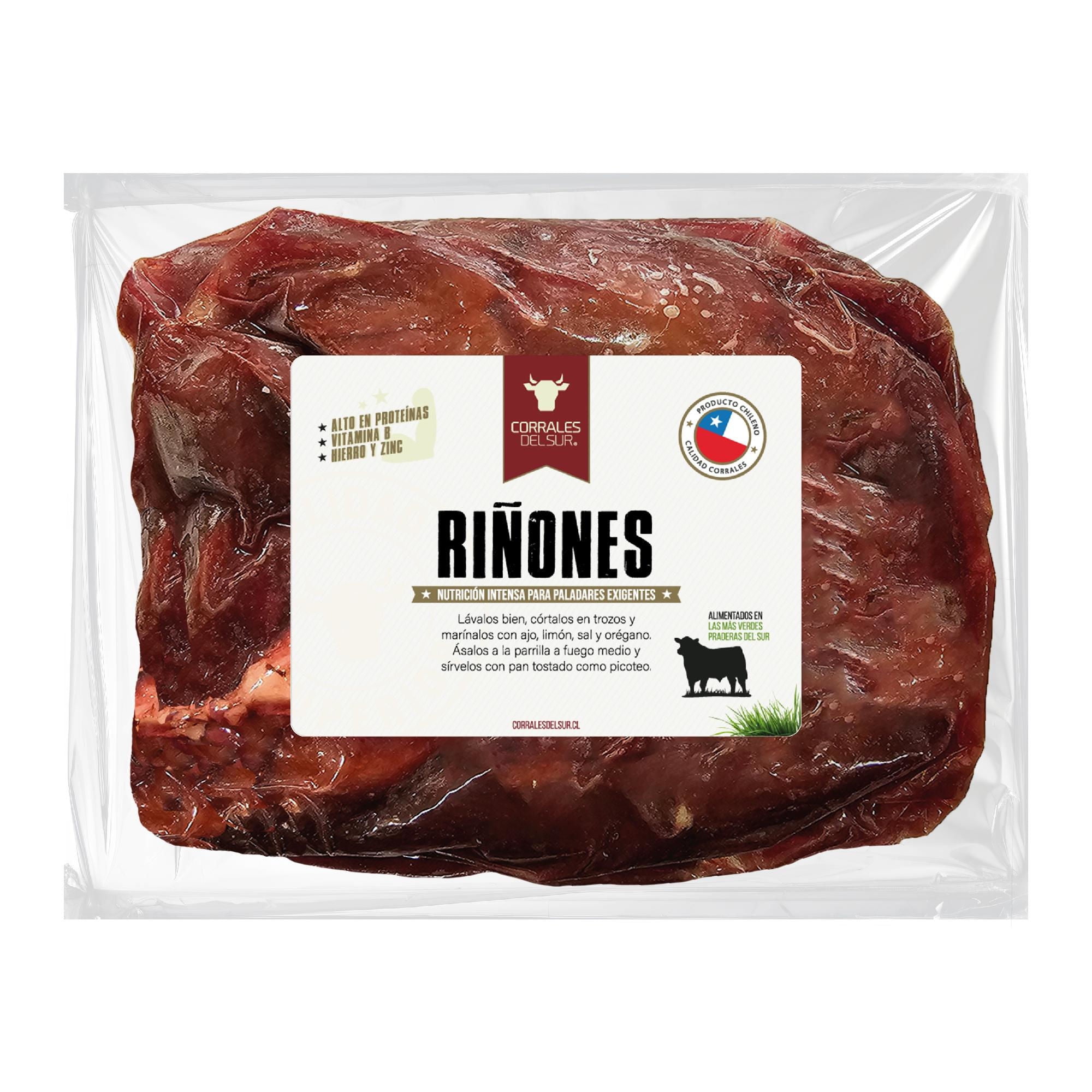 Carne De Vacuno Riñón Congelado 500 g Corrales Del Sur