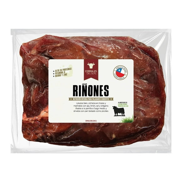 Carne de Vacuno Riñón Congelado, 500 g