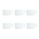 thumbnail image 1 of Set 6 Taza Desayuno Apilable 280ml Opal Porcelana, 1 of 3