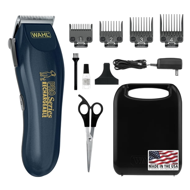 Kit de cortadora Wahl 9591-2100 inalámbrica para peluquería canina, 2 h de autonomía