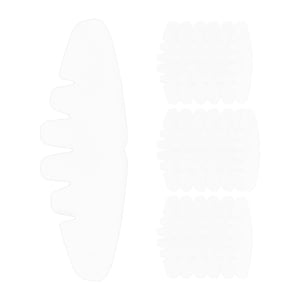 Bothyi - 20 Piezas Forros Para El Sudor Para Gorra, Forro Compacto Para Gorra De Béisbol, 30Cm X 11Cm