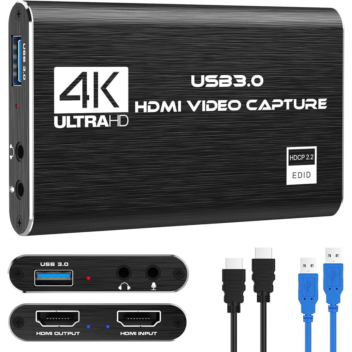 Tarjeta Capturadora Rybozen 4k Hdmi Usb 3.0 1080p V316bfr