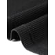 thumbnail image 5 of Agnes Orinda Mujeres Tallas Grandes Escuela Colegio Waffle Túnica Tops Decoración de Botones Cuello en V Manga Corta Enrollable Camiseta de Verano Blusa Casual 2X Negro, 5 of 6