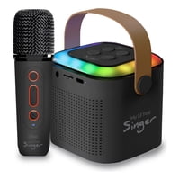 Parlante My Lil First Sínger Luz Rgb 1 Mic Inalam Mlab 09390