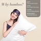 thumbnail image 2 of Funda de almohada corporal BEDELITE Rayon hecha de bambú, 20 x 54 cm, 2 of 8