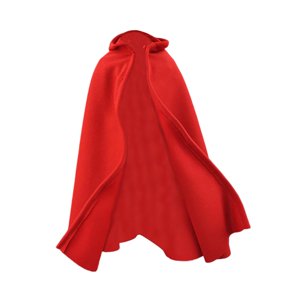 Magideal - Capa Con Capucha A Escala 1/6, Capa Larga, Moda Informal, Elegante, Retro, Figura De Acción, Ropa, Capa De Caballero Medieval Para Figuras De Acción D Rojo