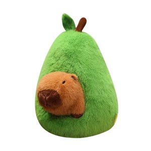 Magideal - Muñeco De Peluche De Capibara, Muñeco De Animal De Capibara, Cómodo Muñeco De Capibara De Peluche Para Acurrucarse, Animal De Peluche De Capibara Para 35Cm