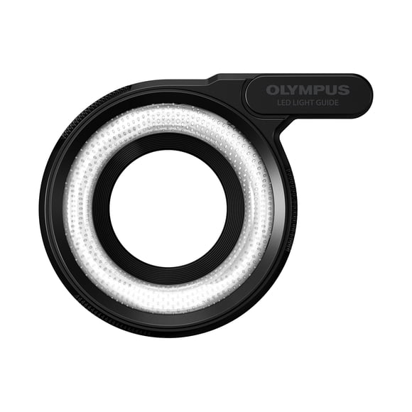 Guía de iluminación LED OLYMPUS LG-1 para cámaras TOUGH TG-5, TG-4, TG-3, TG-2, TG-1