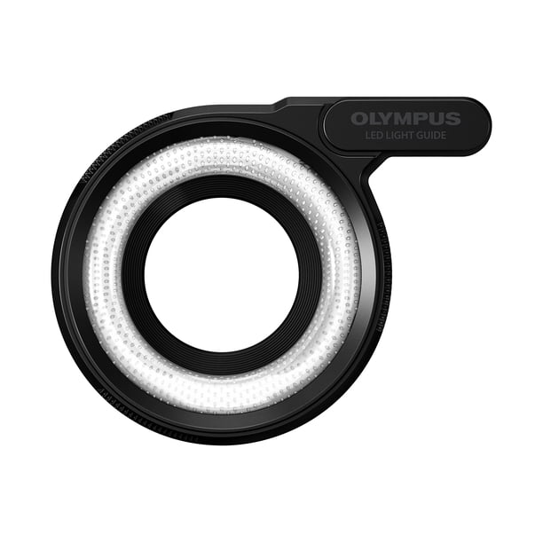 Guía de iluminación LED OLYMPUS LG-1 para cámaras TOUGH TG-5, TG-4, TG-3, TG-2, TG-1