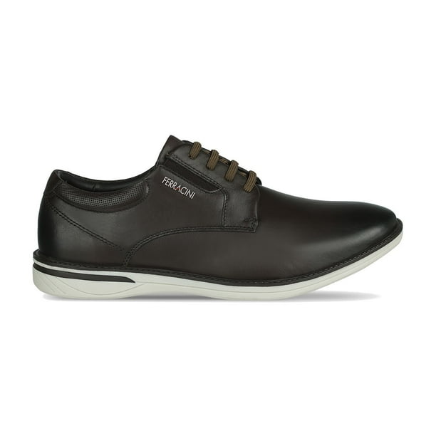 Zapato Ferracini Hombre Monterrey 3618 Café Casual