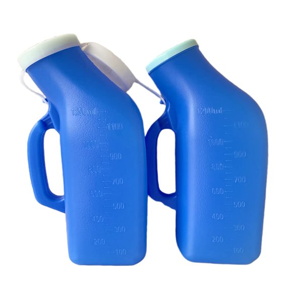 Urinals YUMSUM portátil de 1200 ml para hombres, hospital y acampada, paquete de 2